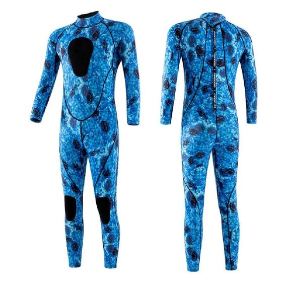 Imagem de Wetsuit de Neoprene 3mm Camuflado para Adulto - Ideal para Mergulho, Caça Submarina e Surf