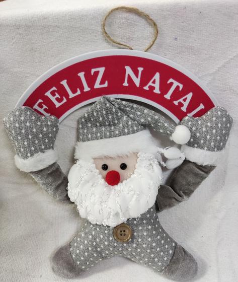 Imagem de Wfh1367 girlanda placa papai noel