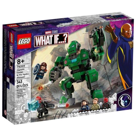 Imagem de What If Capitao Carter e o Gigante Hydra - Lego 76201