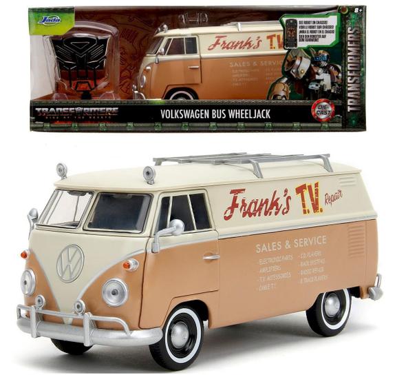 Imagem de Wheeljack Volkswagen Bus Kombi - Transformers Rise of the Beasts - 1/24 - Jada