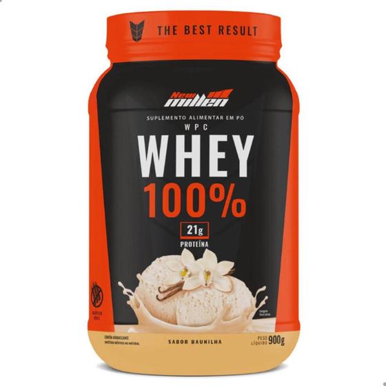 Imagem de Whey 100% 21g de Proteína 900g New Millen