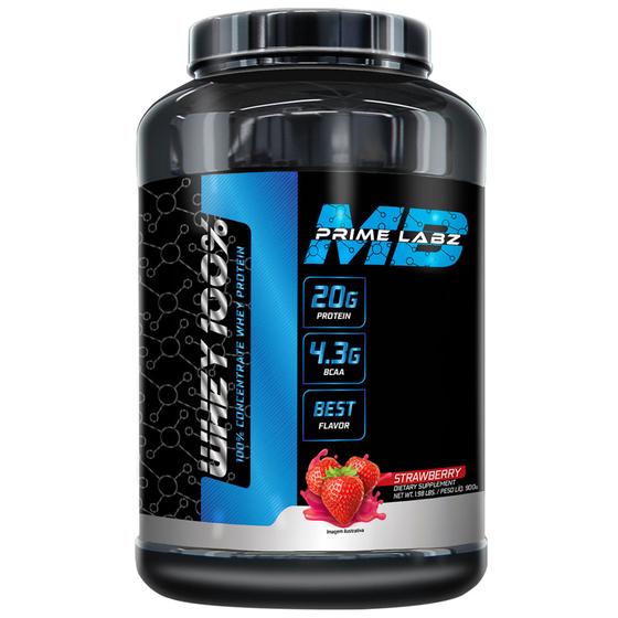 Imagem de Whey 100% Concentrado - Mb Prime Labz - 900g