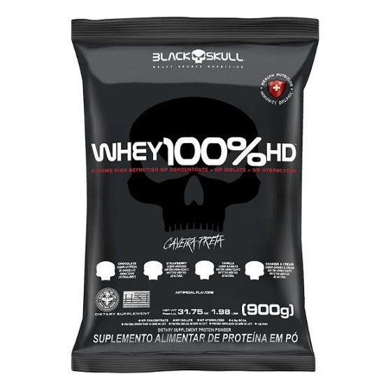 Imagem de WHEY 100% HD 900g BLACK SKULL