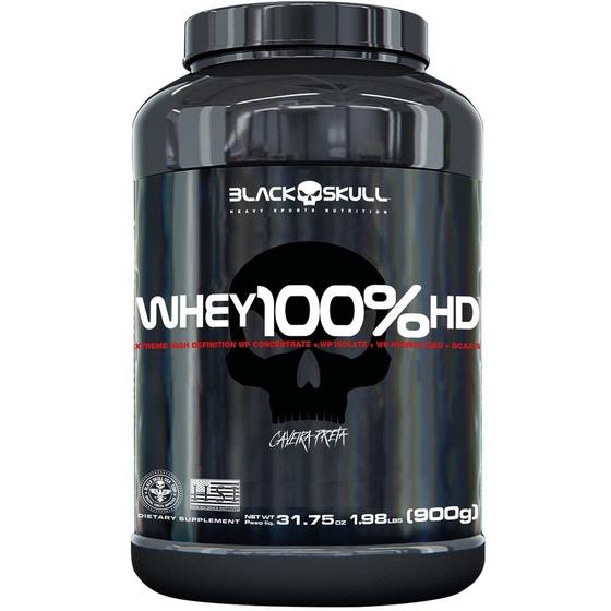 Imagem de Whey 100% Hd 900g - Black Skull