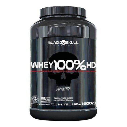 Imagem de Whey 100% Hd Black Skull - Cookies Cream - Pote 900G