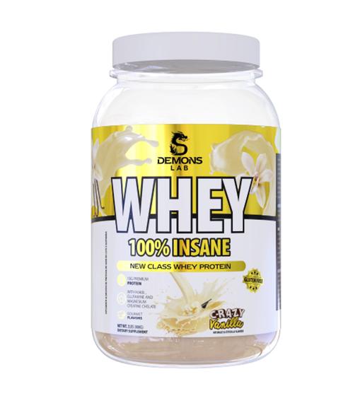 Whey 100 Insane (900g) Demons Lab Whey Protein Magazine Luiza