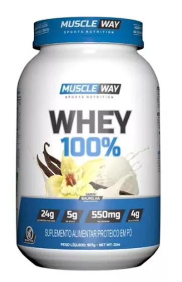 Imagem de Whey 100% - Pote 907g - Muscle Way