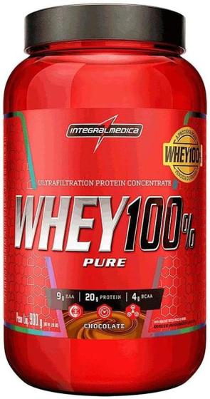 Imagem de Whey 100% Pure 900g Chocolate Integralmedica