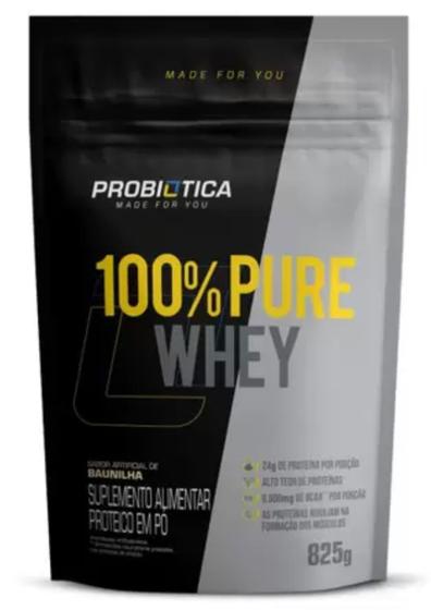 Whey 100 Pure 900g Chocolate - Probiótica Menor preço em Whey 100 Pure 900g Chocolate - Probiótica