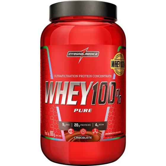 Imagem de Whey 100% pure chocolate 900g - Integralmedica