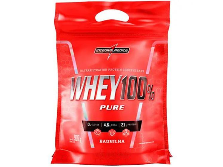 Imagem de Whey 100% pure Refil 900g Integral Médica