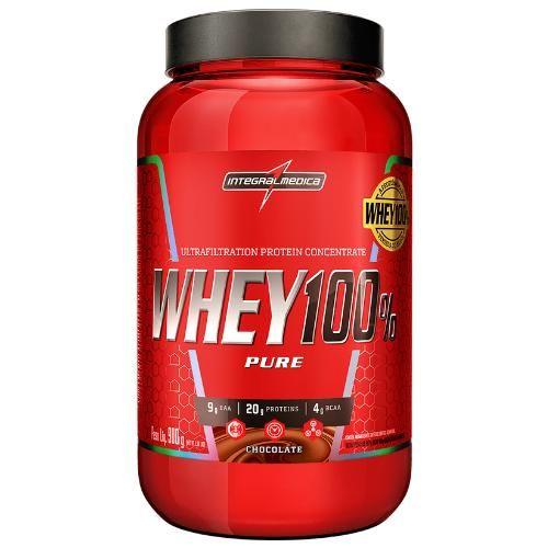 Imagem de Whey 100% Pure - Whey Protein Chocolate 900G (Pote) - Integral Médica