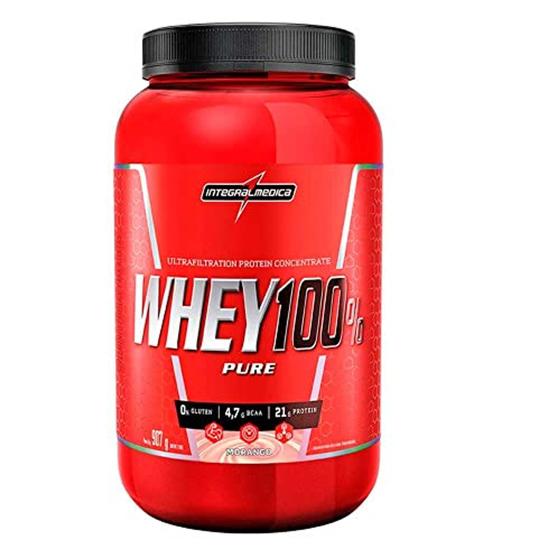 Imagem de Whey 100% Puro Pote 900g Integral Médica