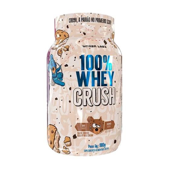 Imagem de Whey 100% Whey Crush Pote 900g Sabor Cookies Under Labz