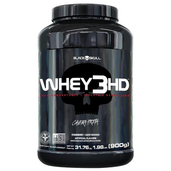 Imagem de Whey 3 Hd Pote 900g Blackskull