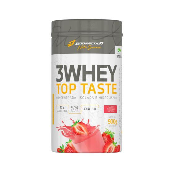 Imagem de Whey 3w Top Taste 900g (concentrado-iso-hidro) - Bodyaction