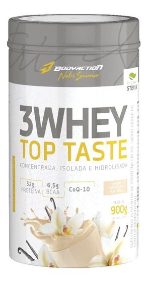 Imagem de Whey 3w Top Taste 900g (concentrado-iso-hidro) - Bodyaction