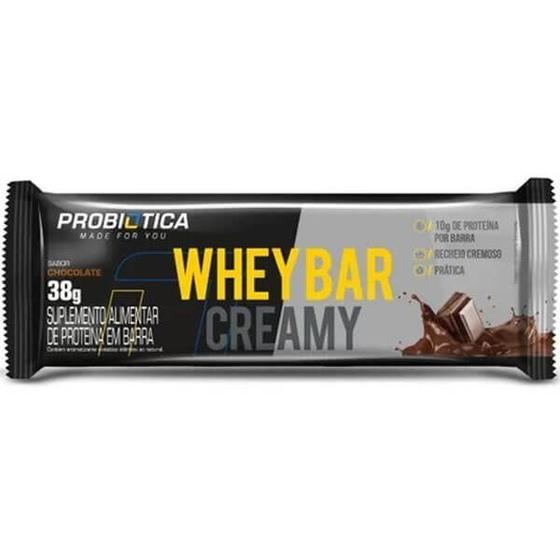 Imagem de Whey Bar Creamy (38g) - Sabor: Chocolate