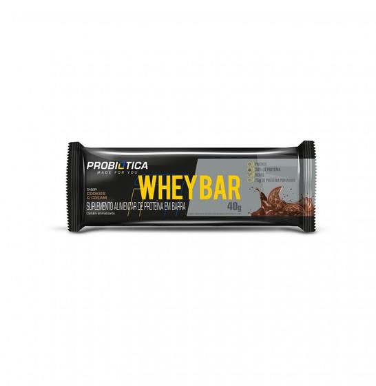 Imagem de Whey Bar Low Carb (40g) - Sabor: Cookies