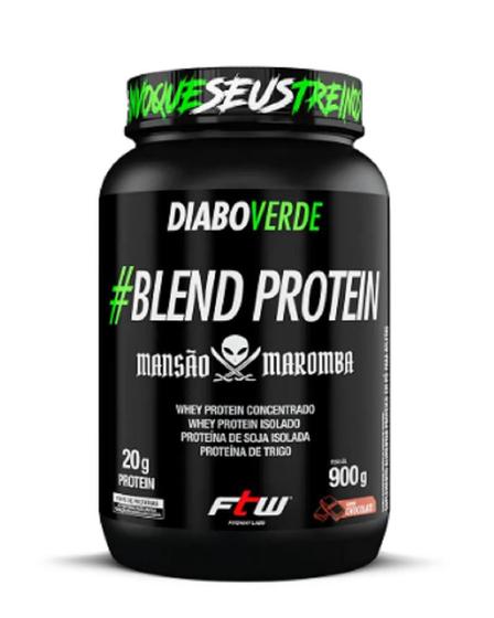 Imagem de Whey Blend Protein Ftw Diabo Verde Mansão Maromba 900g Chocolate