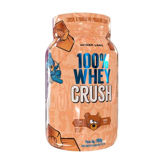 Imagem de Whey Concentrado 100% Linha Crush (POTE) UnderLabz 900G