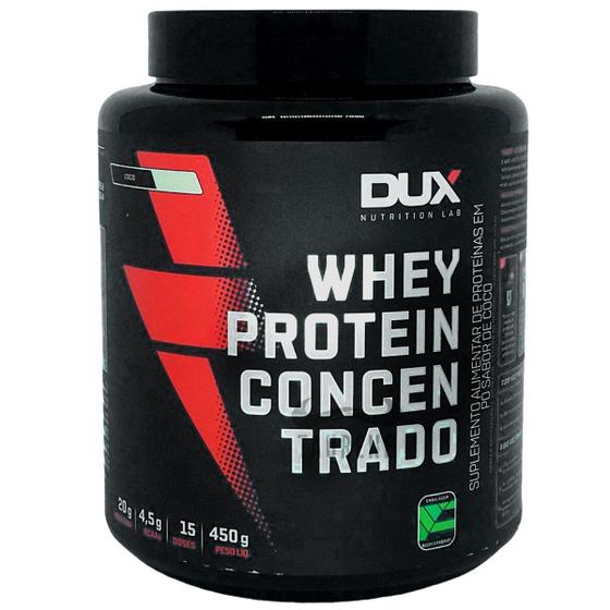 Imagem de Whey Concentrado 100% Puro Coco 450g - Dux Nutrition