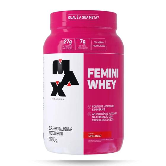 Imagem de Whey Femini Max Titanium 900g