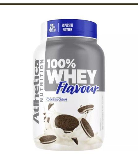 Imagem de Whey Flavour 100% Concentrado Pote 900g -atlhetica Nutrition