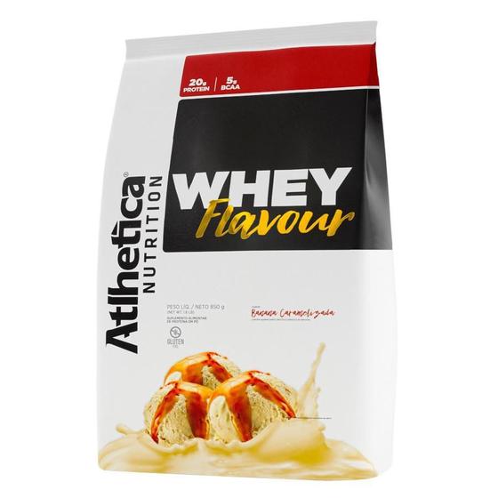 Imagem de Whey Flavour Banana Caramelizada 850G - Atlhetica Nutrition