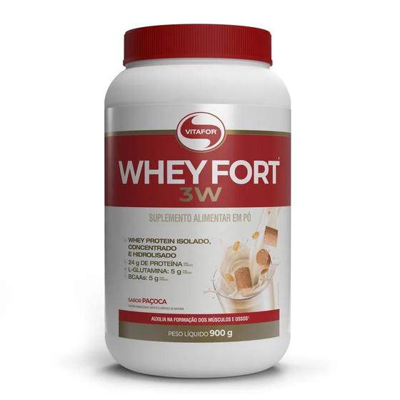 Imagem de Whey Fort 3W 900G - Vitafor *