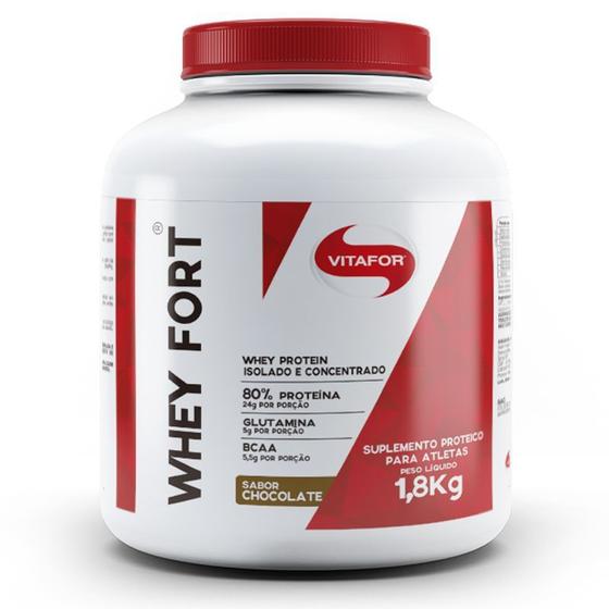 Imagem de Whey Fort Vitafor 1800g Chocolate