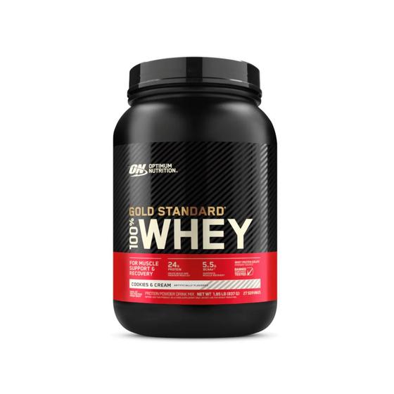 Imagem de Whey gold 100% optimum 907g - cookies