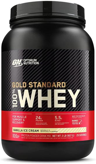 Whey gold standard 907g Menor preço em Whey gold standard 907g