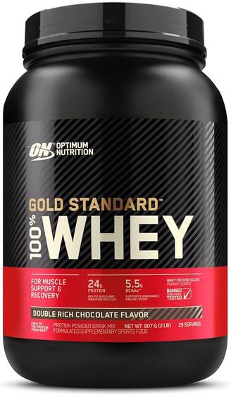 Imagem de Whey Gold Standard Chocolate 2,27KG - On Optimum Nutrition