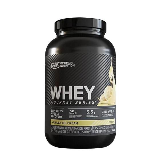 Imagem de Whey Gourmet Series - 900G - Optimum Nutrition Baunilha