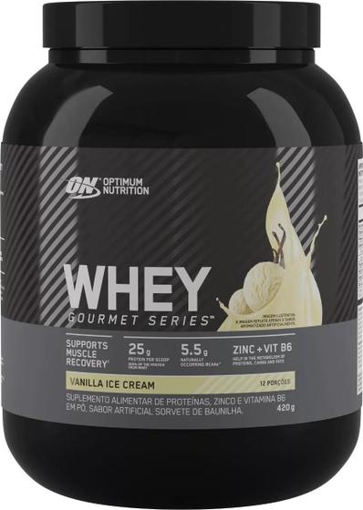Imagem de Whey Gourmet Series On Gourmet 100% Whey Protein 420g - Optimum Nutrition