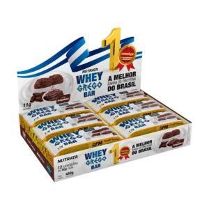 Whey Grego Bar 40g - Nutrata Cx 12und - Barrinha De Proteína Menor preço em Whey Grego Bar 40g - Nutrata Cx 12und - Barrinha De Proteína
