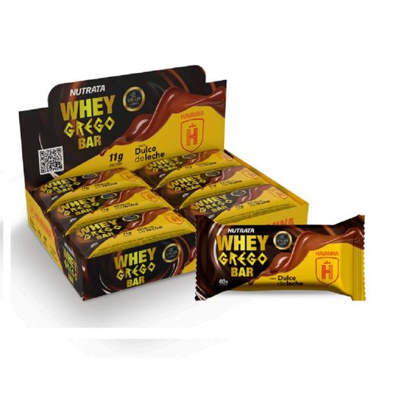 Imagem de Whey Grego Bar Havanna 12un de 40g cada - Nutrata