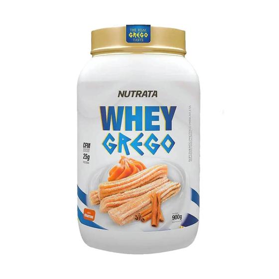 Imagem de Whey grego churros pt 900g nutrata