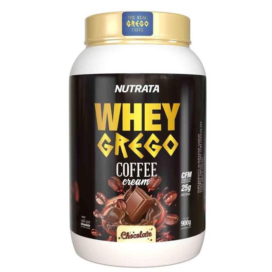Imagem de Whey Grego Coffee Cream - 900g Café com Chocolate- Nutrata