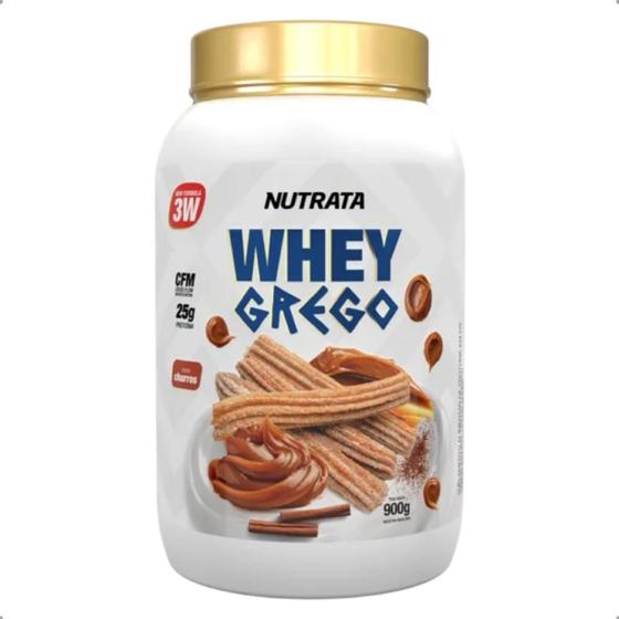 Imagem de Whey Grego Protein 3W 25g Proteina Pote 900g Nutrata