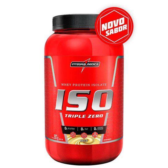 Whey Iso Triple Zero 907g Integral medica ( Whey Isolado zero carbo