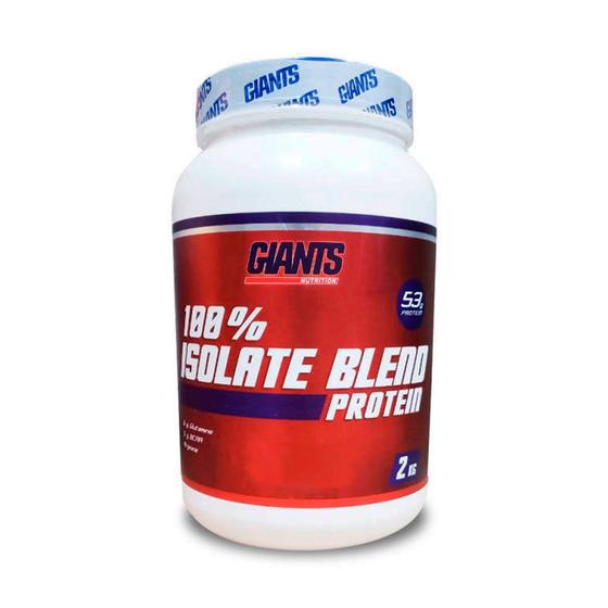 Whey Isolado 100% Isolate Blend 2kg Baunilha Giants Nutrition Menor preço em Whey Isolado 100% Isolate Blend 2kg Baunilha Giants Nutrition