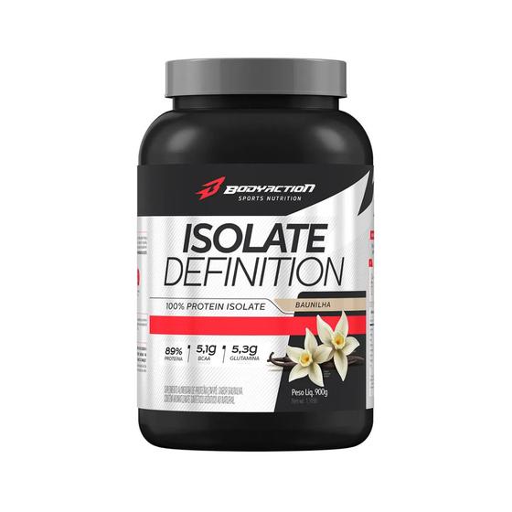 Imagem de Whey isolado def bodyaction 900g - baunilha