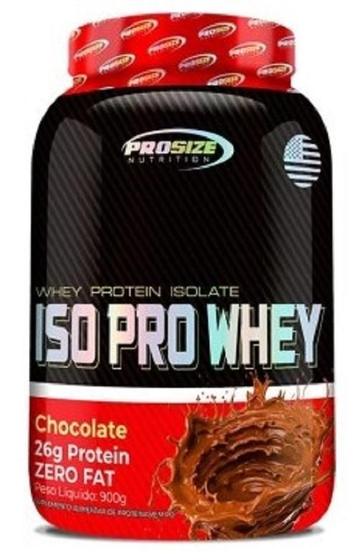 Imagem de Whey Isolado Novo Iso Pro Size Nutrition 900G - Chocolate