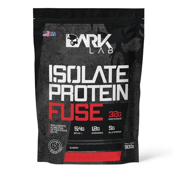 Whey Isolate Protein Fuse 900g  BCAAs  Whey Protein  Glutamina e Aminoácidos Essenciais  Ganho de Músculos  Ganho de Peso sem Gordura Dark Lab é boa?