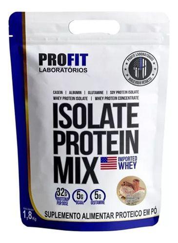 Imagem de  Whey Isolate Protein Mix Refil 1,8kg Profit Chocomalte