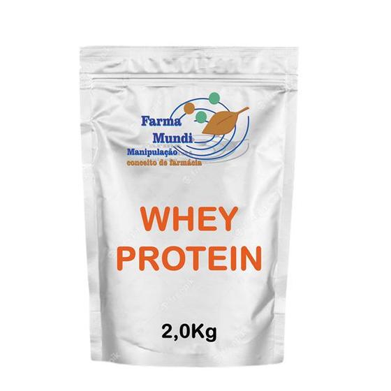 Whey Isolate Protein Mix Refil 2,0kg Profit Farma mundi Massa