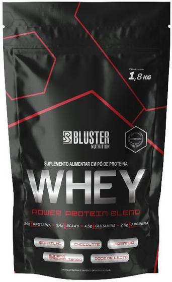 Whey Power Blend Pounch 1,8kg - Bluster Nutrition Menor preço em Whey Power Blend Pounch 1,8kg - Bluster Nutrition