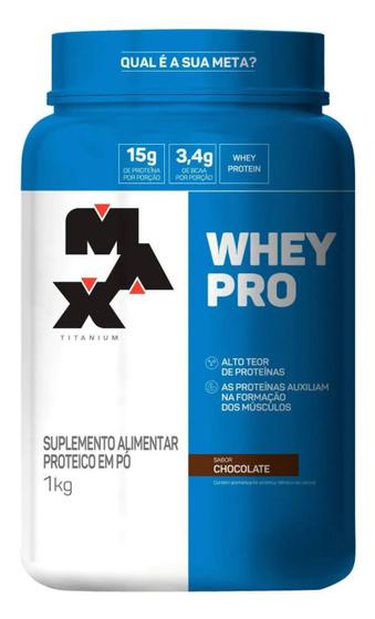 Imagem de Whey Pro Protein 1KG - MAX TITANIUM